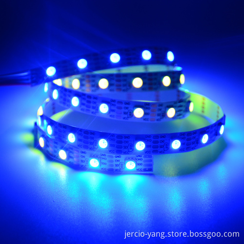 Double signal line parallel lamp 9822 / APA102, built-in IC, full color dot lamp ball, 5050RGB built-in IC - LED